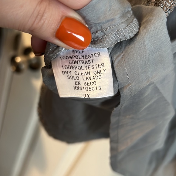 NWT Plus size sequin tank top - Picture 6 of 6